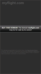 Mobile Screenshot of myflight.com